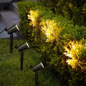 9LED Solar Outdoor Waterproof Floor Mounted Lawn Lights